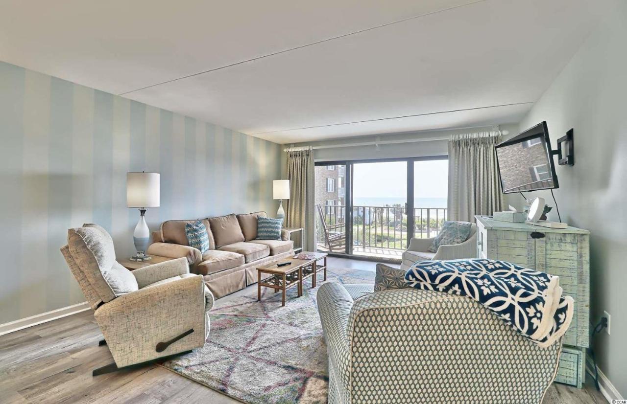 Cabana One Unit 302 - 3Rd Floor Oceanfront Condo - Sleeps 6! 2 Bed, 2 Bath Myrtle Beach Exterior foto